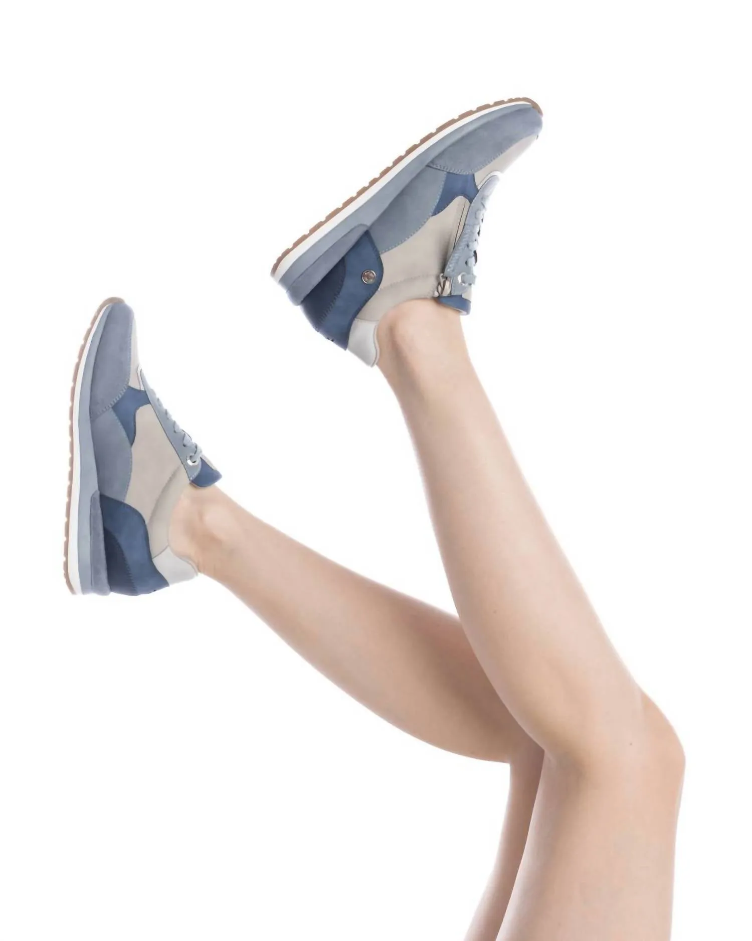 Women's Casual Fashion Sneakers In Navy