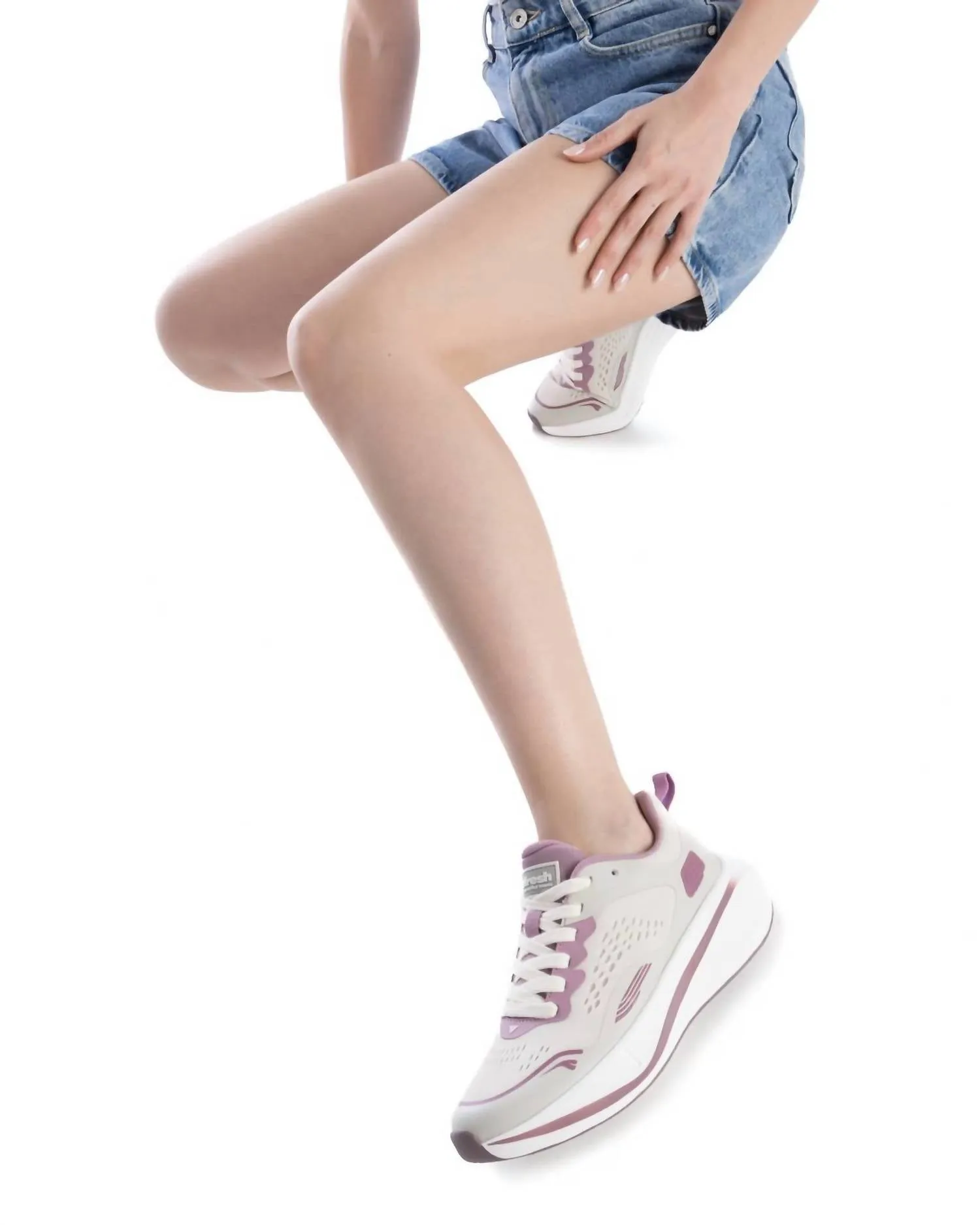 Women's Casual Performance Sneakers In Lilac