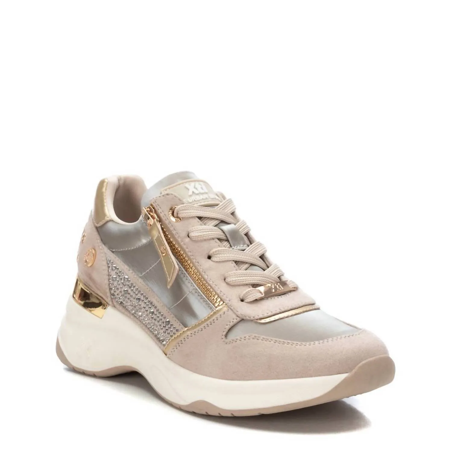 Women's Casual Sneakers In Beige