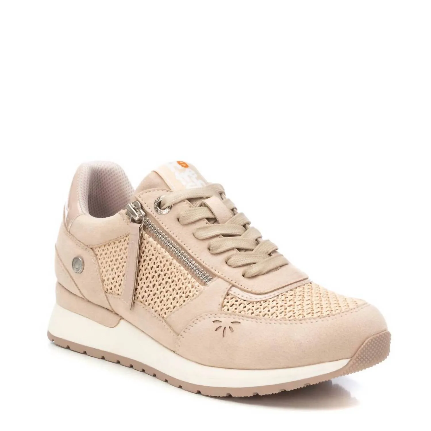 Women's Casual Sneakers In Beige