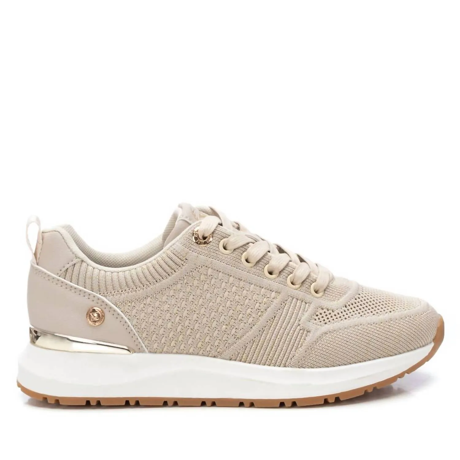 Women's Casual Sneakers In Beige