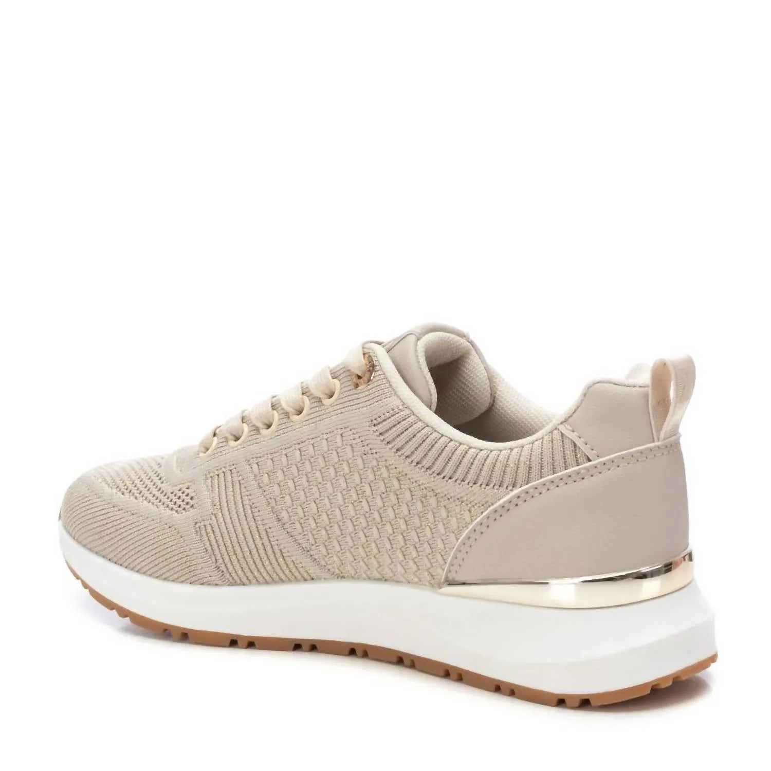 Women's Casual Sneakers In Beige