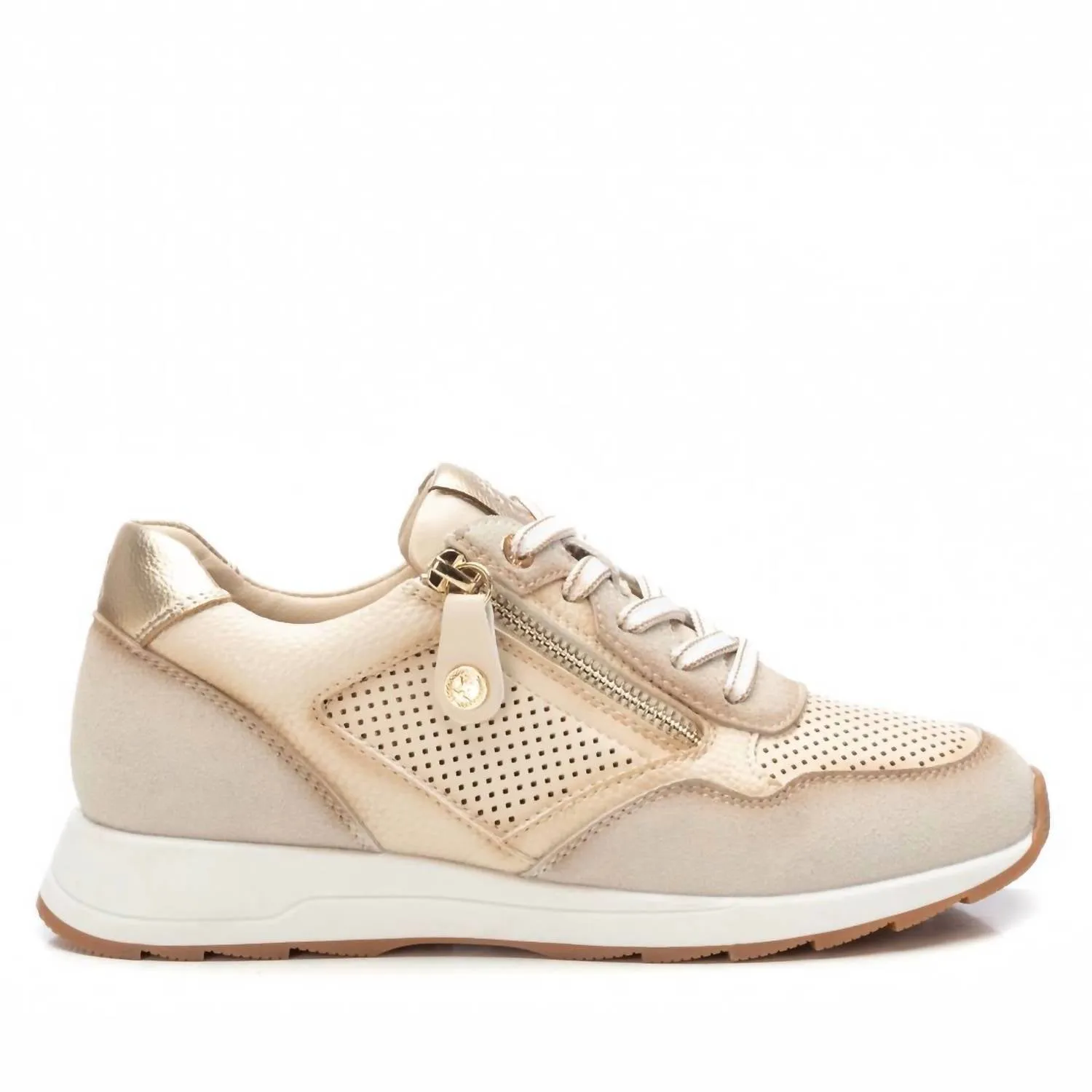 Women's Casual Sneakers In Beige