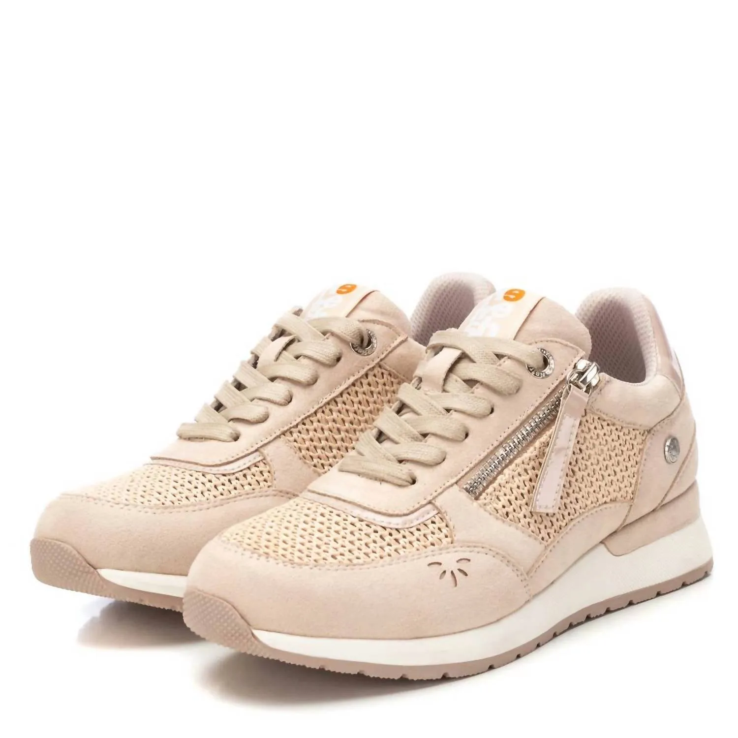Women's Casual Sneakers In Beige