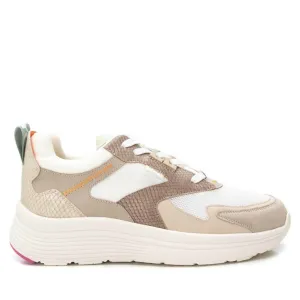 Women's Casual Walking Sneakers In Beige
