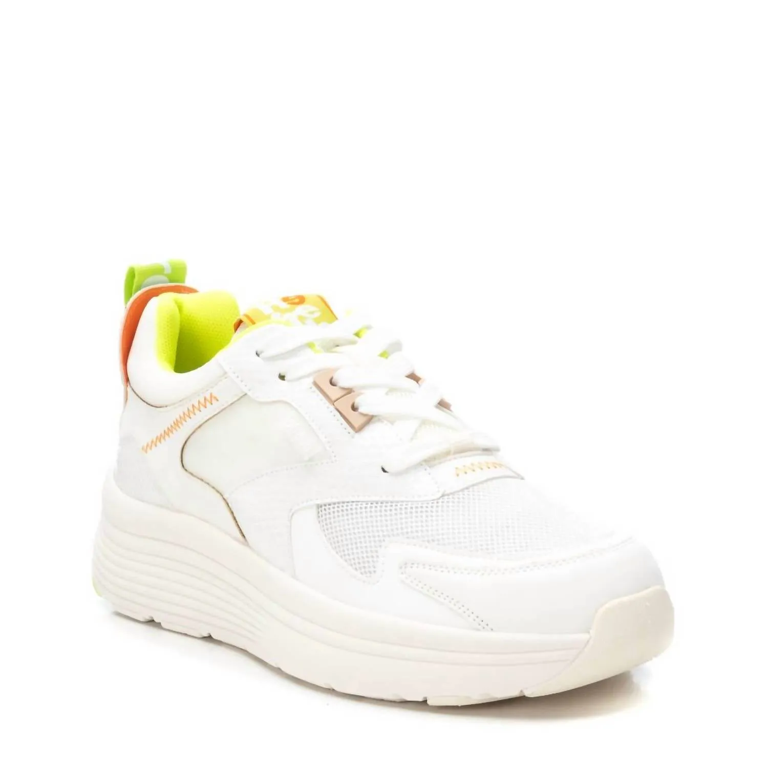 Women's Casual Walking Sneakers In White
