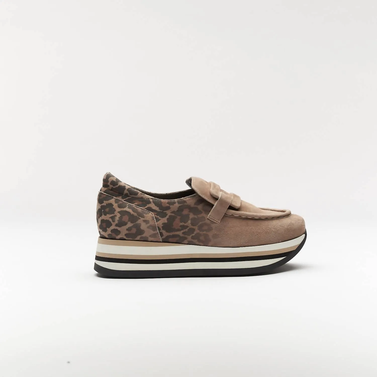 Women's Catriel Sneaker In Taupe/jaquar