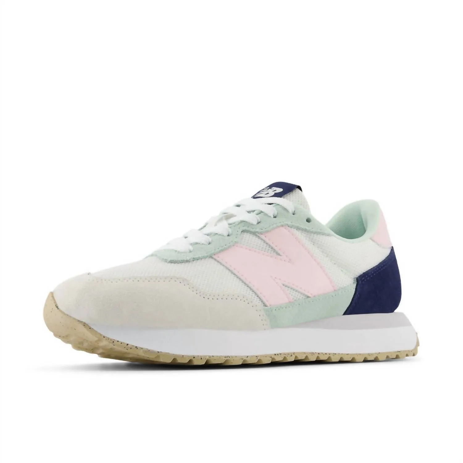 Women's Classic 237 Lifestyle Sneakers In Reflection With Rose Sugar