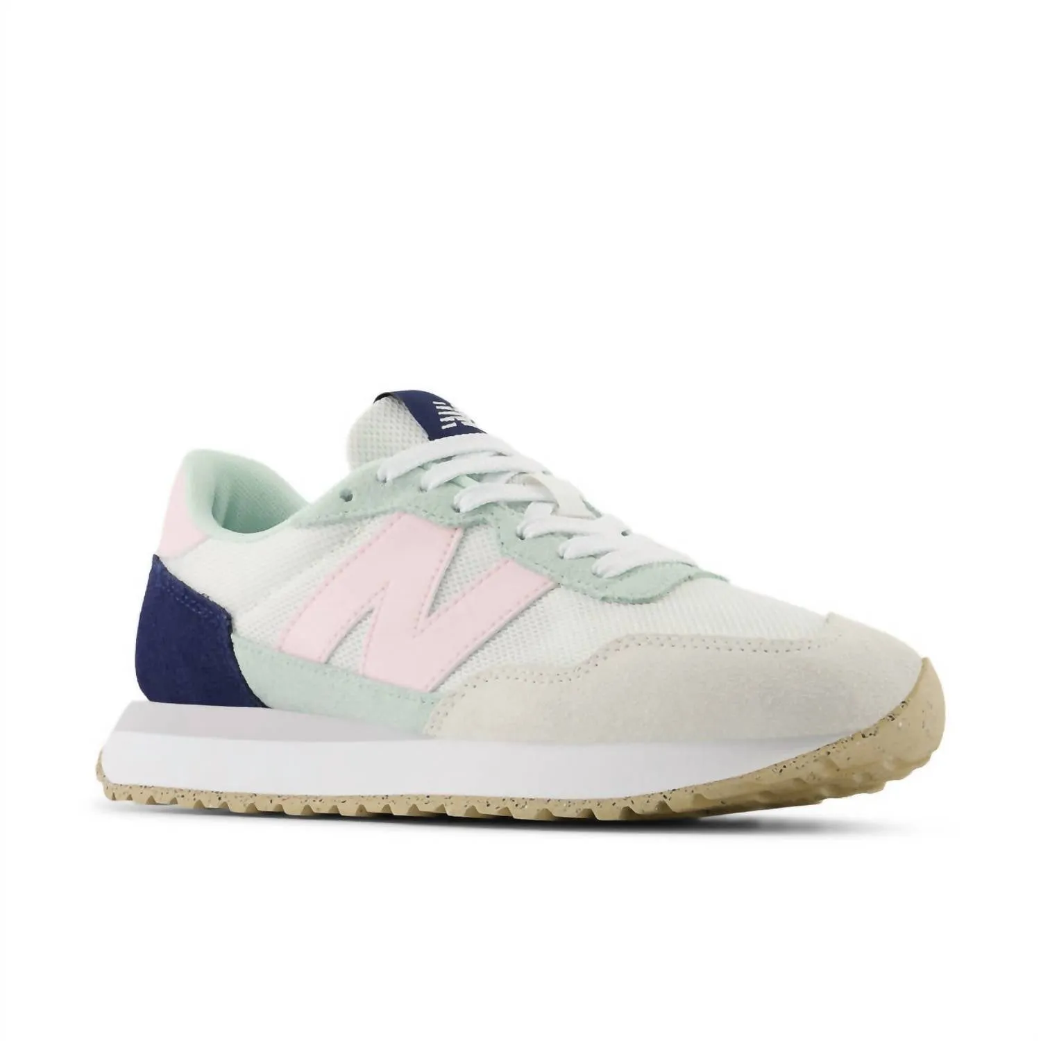 Women's Classic 237 Lifestyle Sneakers In Reflection With Rose Sugar