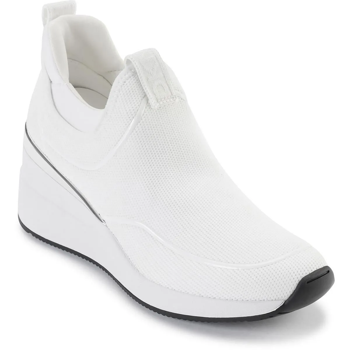 Womens Covered Wedge Man Made Casual And Fashion Sneakers