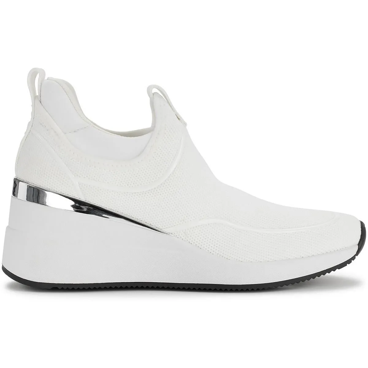 Womens Covered Wedge Man Made Casual And Fashion Sneakers