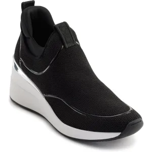 Womens Covered Wedge Man Made Casual And Fashion Sneakers