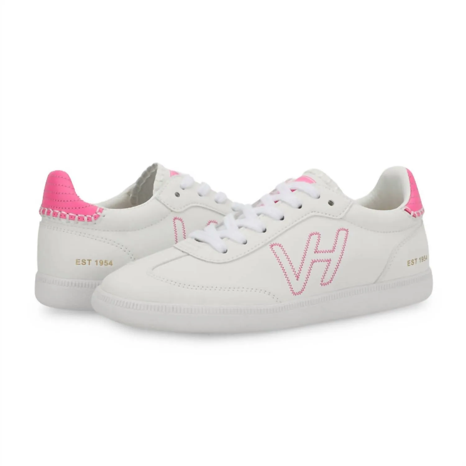 Women's Crisp 4 Sneaker In White/pink