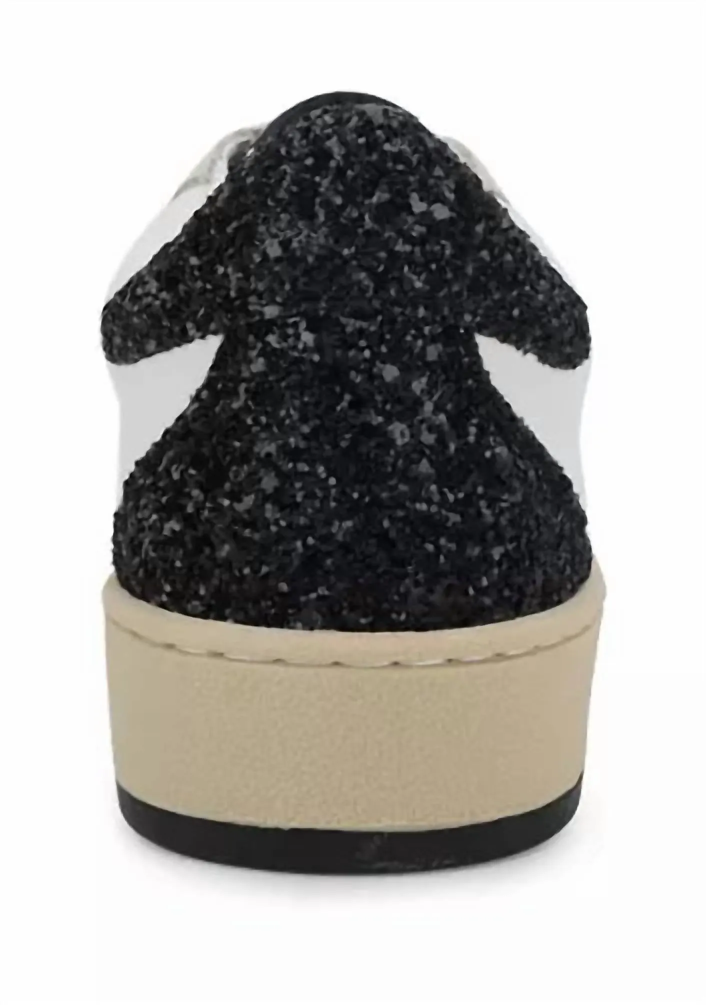 Women's Denisse 34 Sneaker In Black/gold Glitter