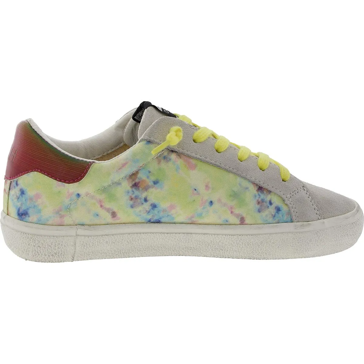 Womens Distressed Faux Suede Casual And Fashion Sneakers