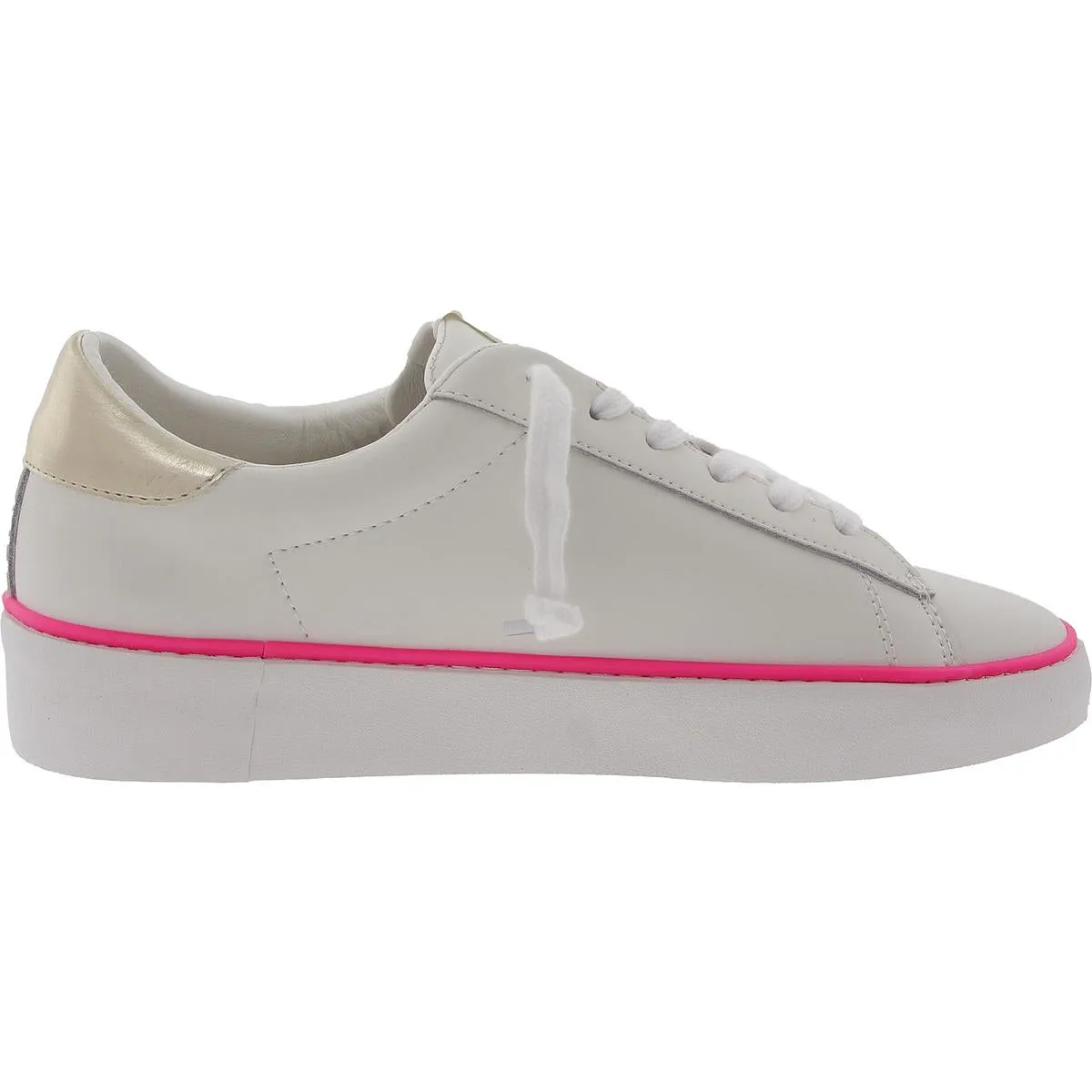 Womens Distressed Leather Casual And Fashion Sneakers