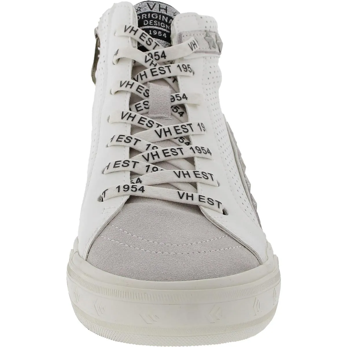 Womens Distressed Leather Casual And Fashion Sneakers