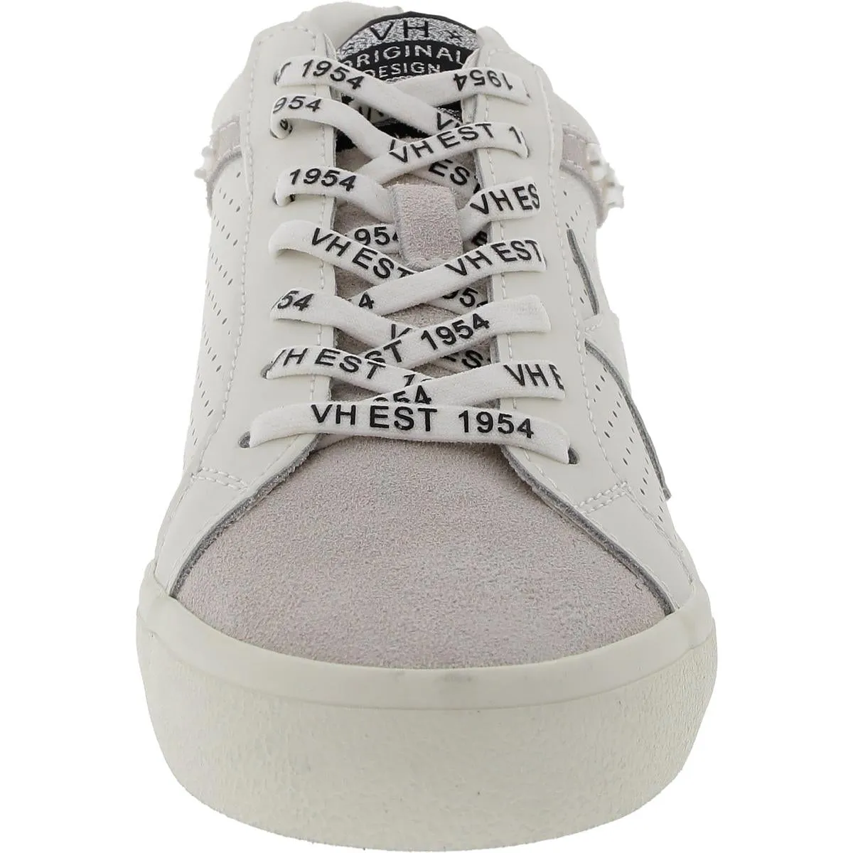 Womens Distressed Leather Casual And Fashion Sneakers