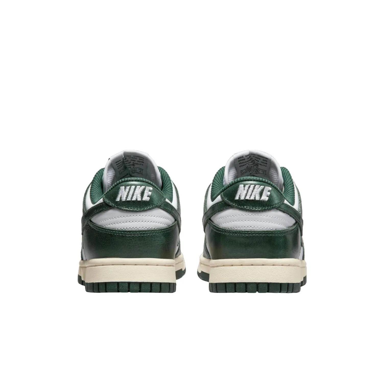 Women's Dunk Low Sneaker In White/pro Green/coconut Milk