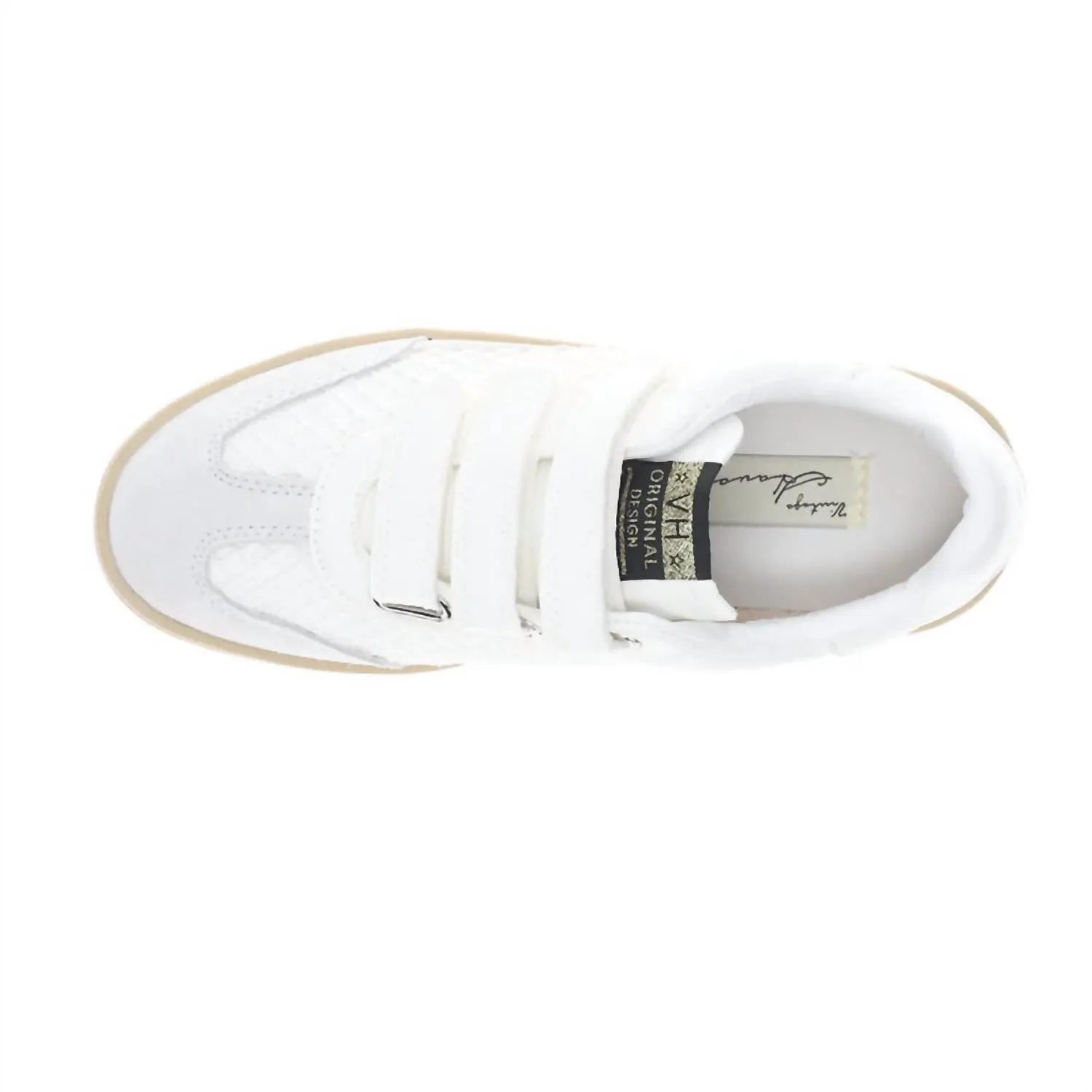 Women's Ease 6 Velcro Sneakers In White