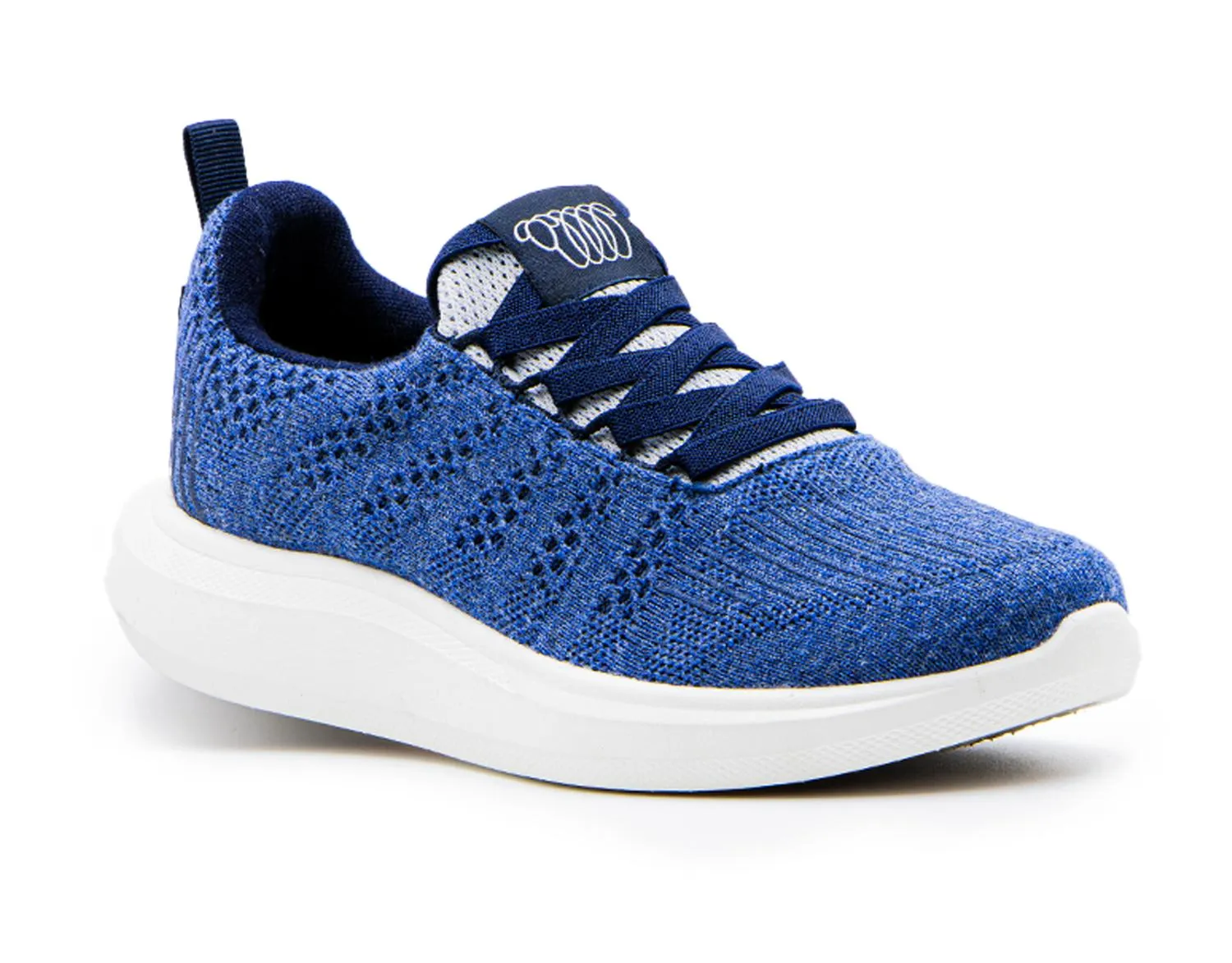 Women's Eden Sneaker In Denim Grey Merino Wool