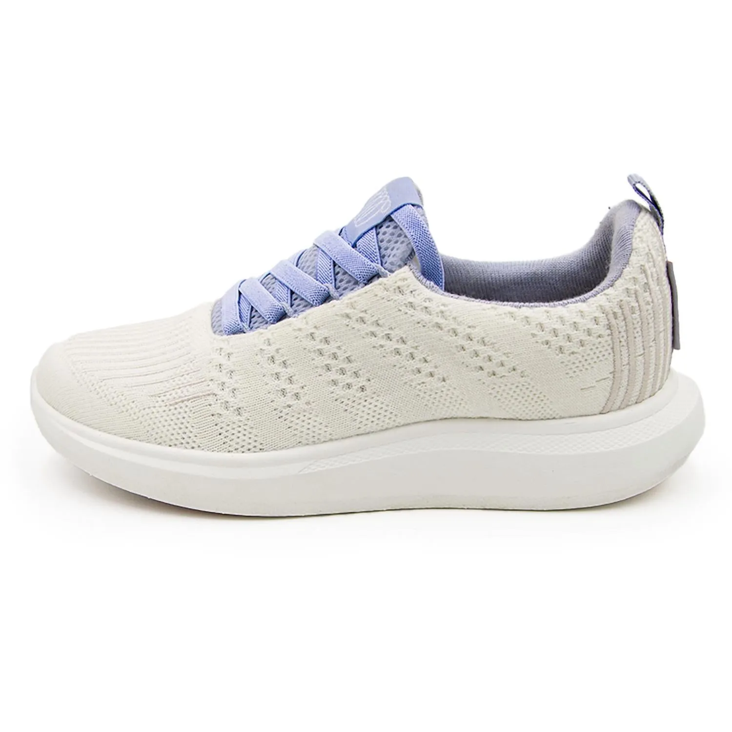 Women's Eden Sneaker In Ice Lavender Merino Wool