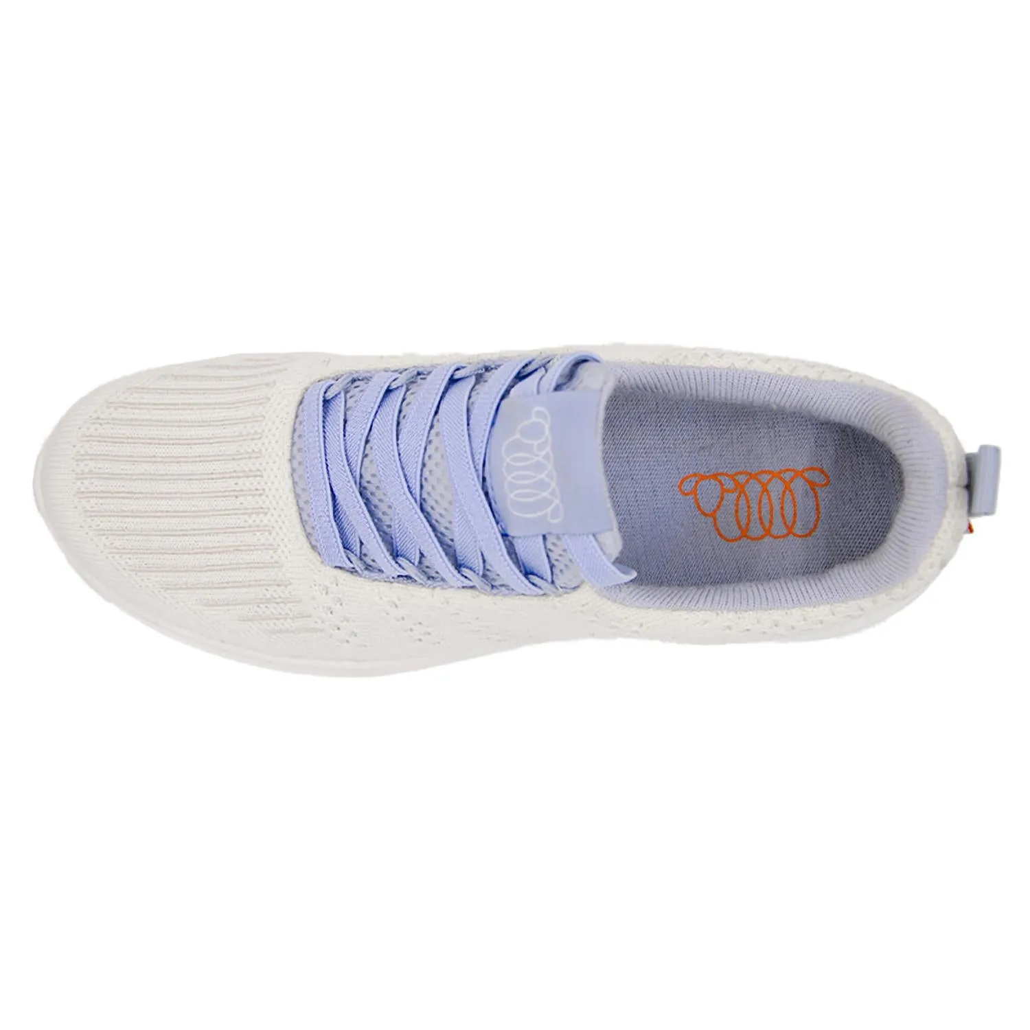 Women's Eden Sneaker In Ice Lavender Merino Wool