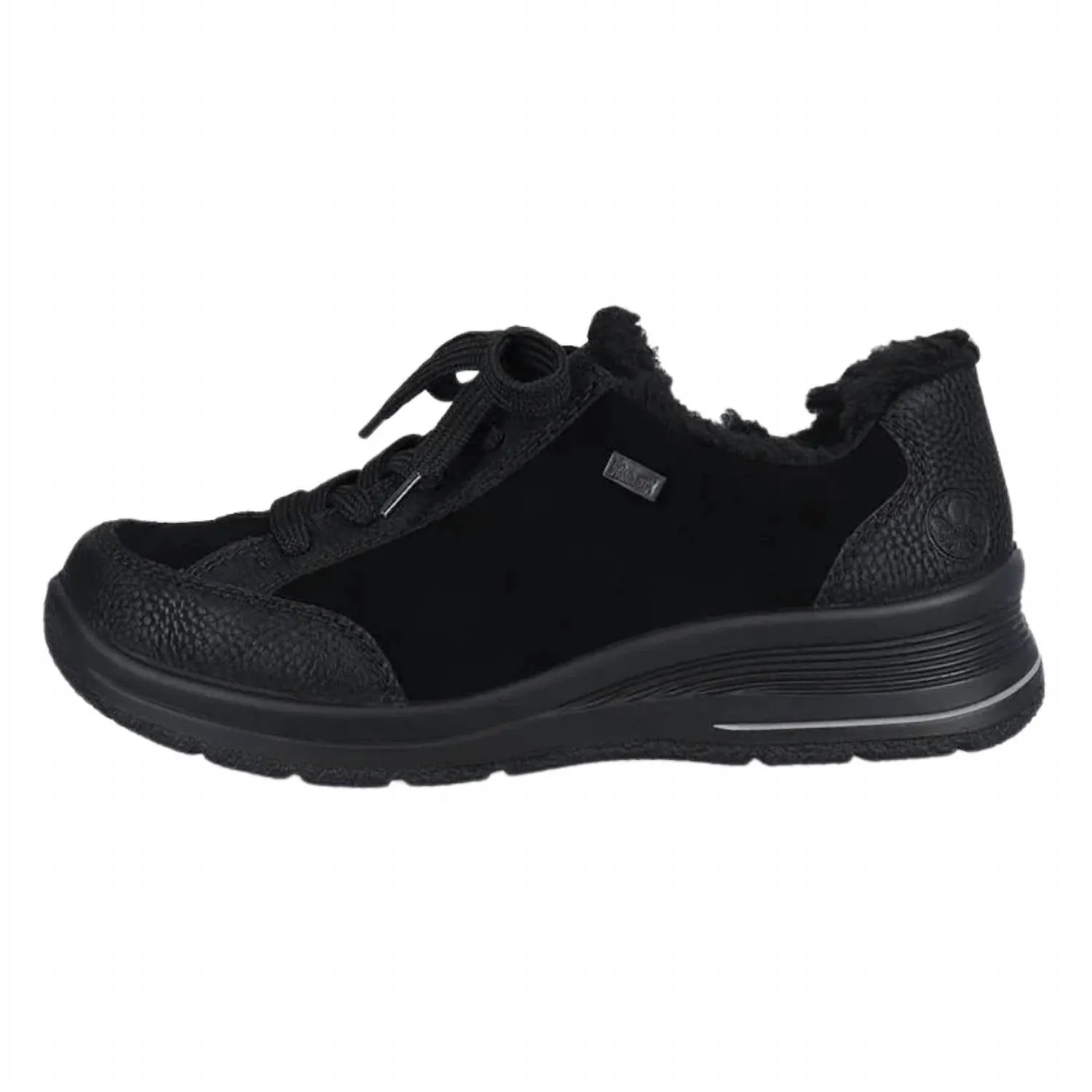 Women's Eike 02 Velvet Sneakers In Black