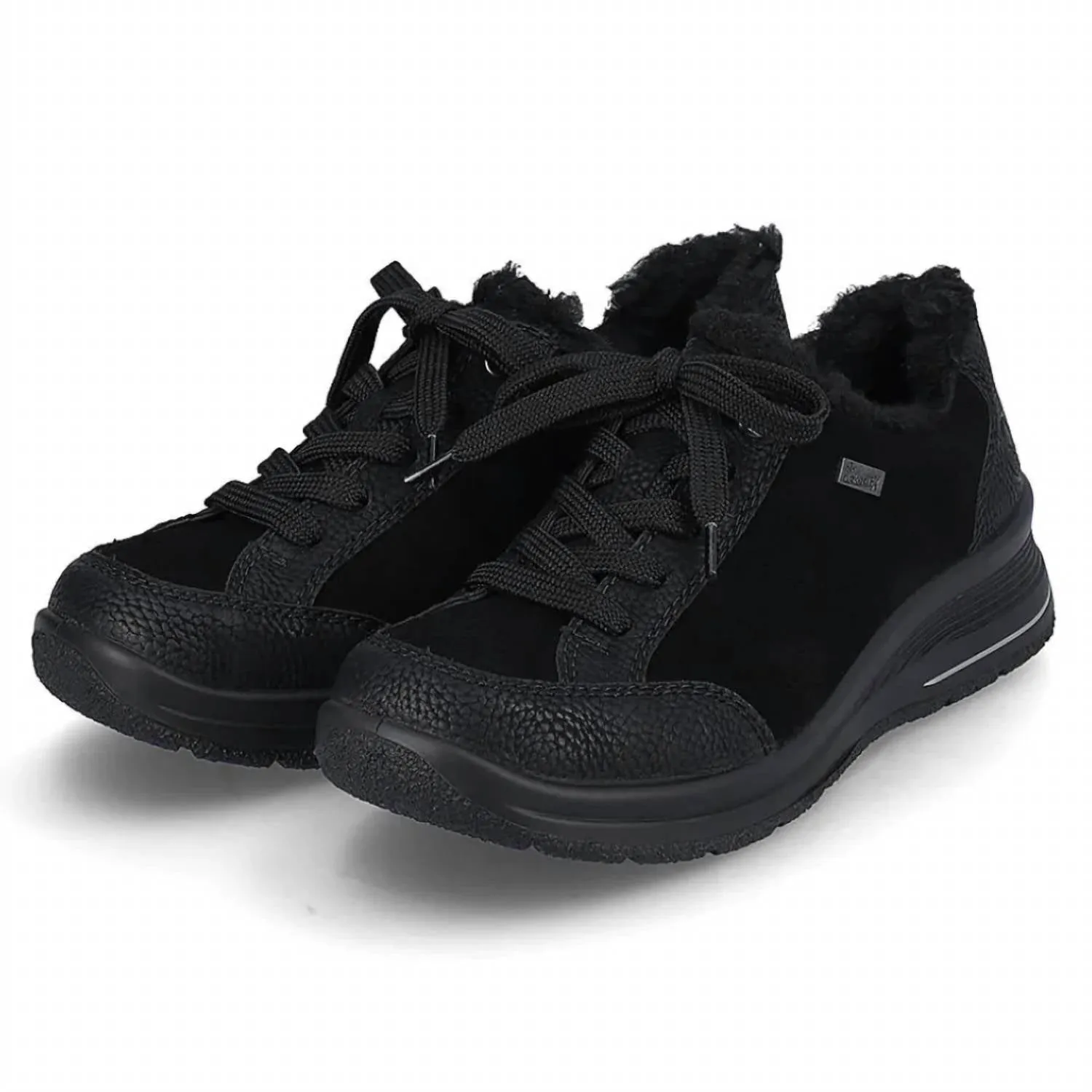 Women's Eike 02 Velvet Sneakers In Black