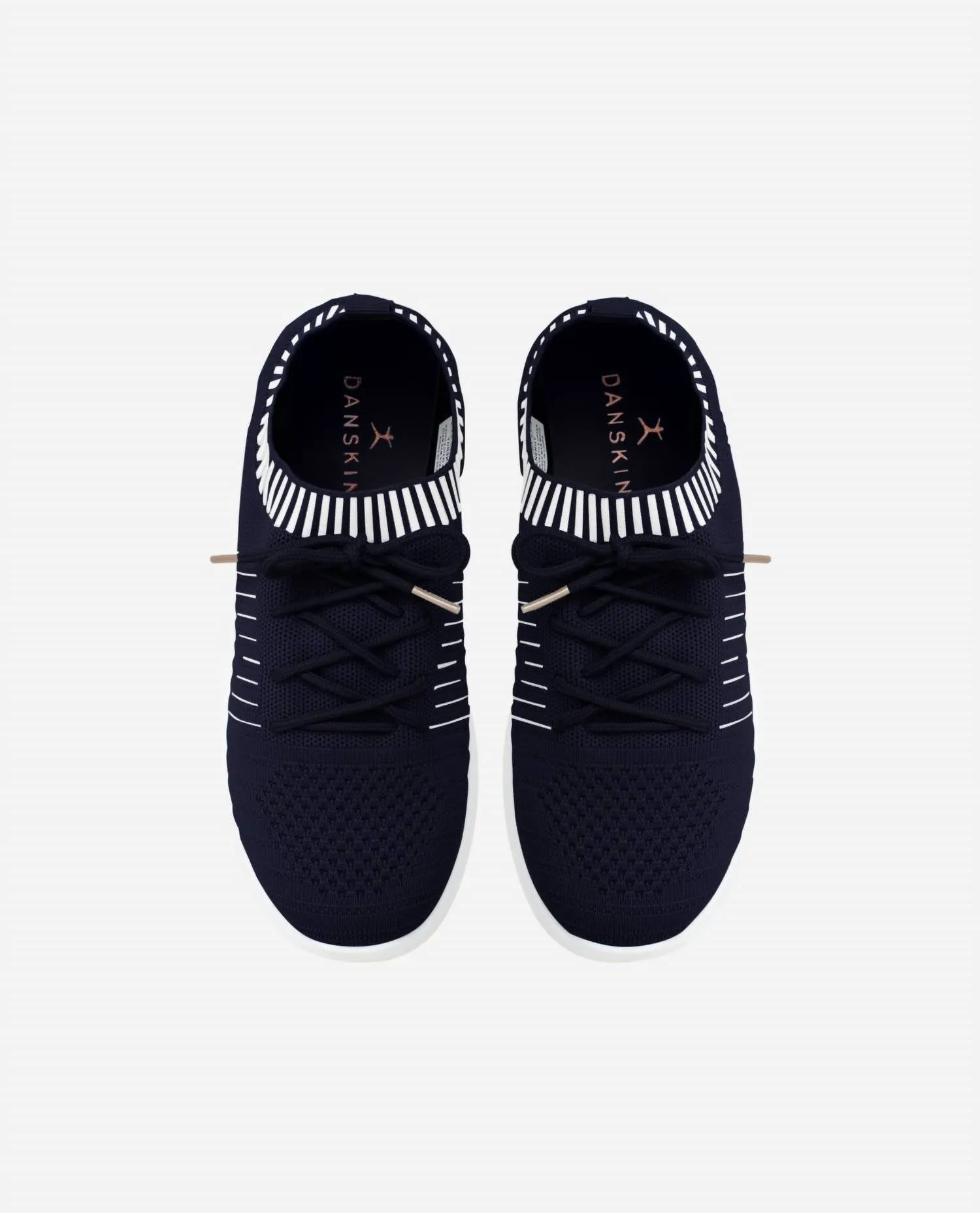 Women's Energy Lace Up Sneaker In Navy And White