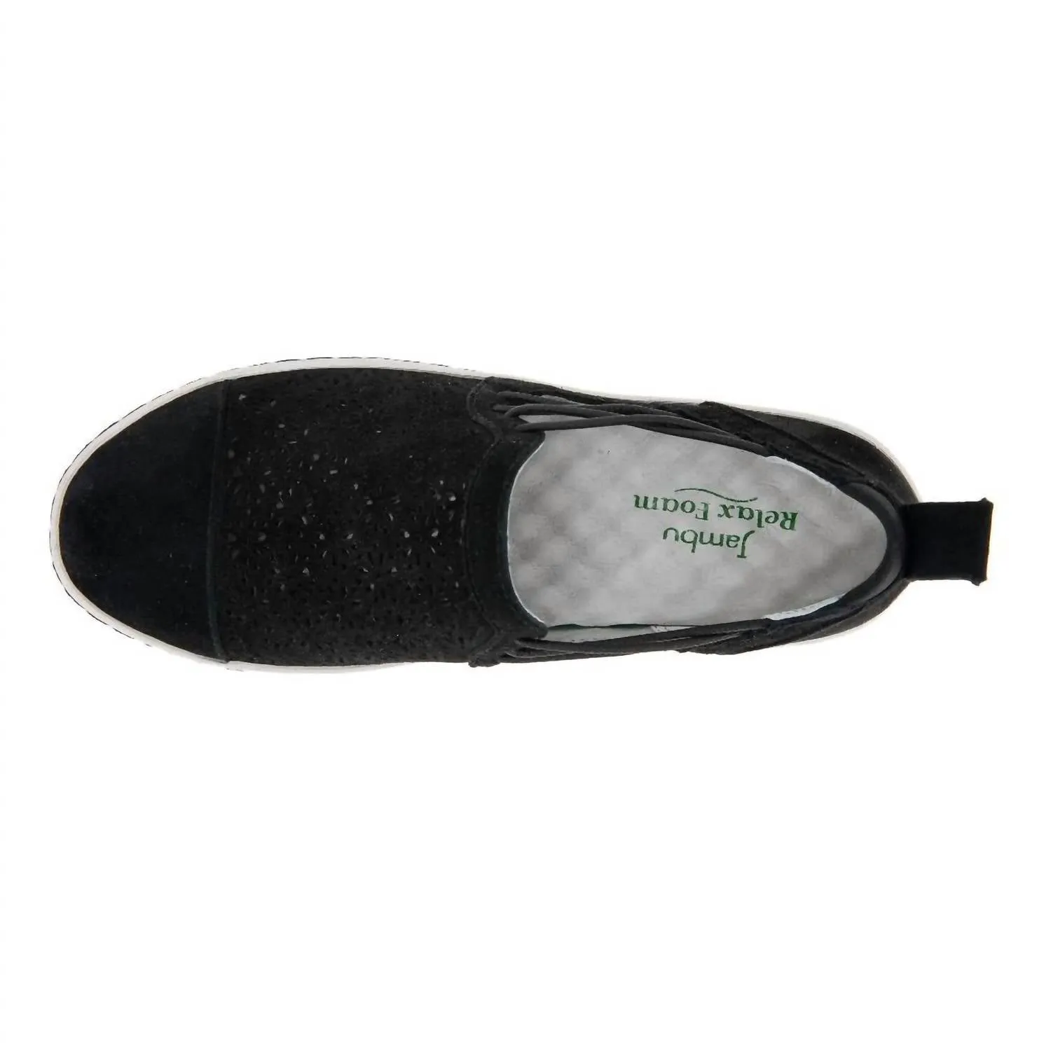 Women's Erin Wide Sneaker In Black/rock