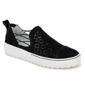 Women's Erin Wide Sneaker In Black/rock