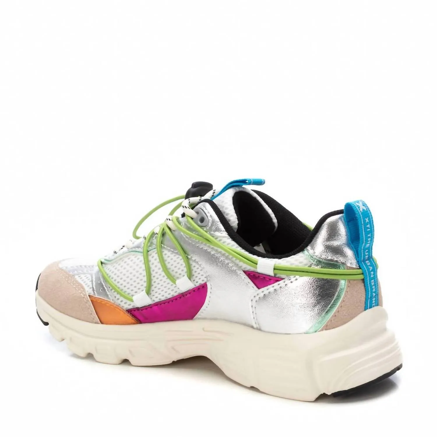 Women's Fashion Sneakers In Silver