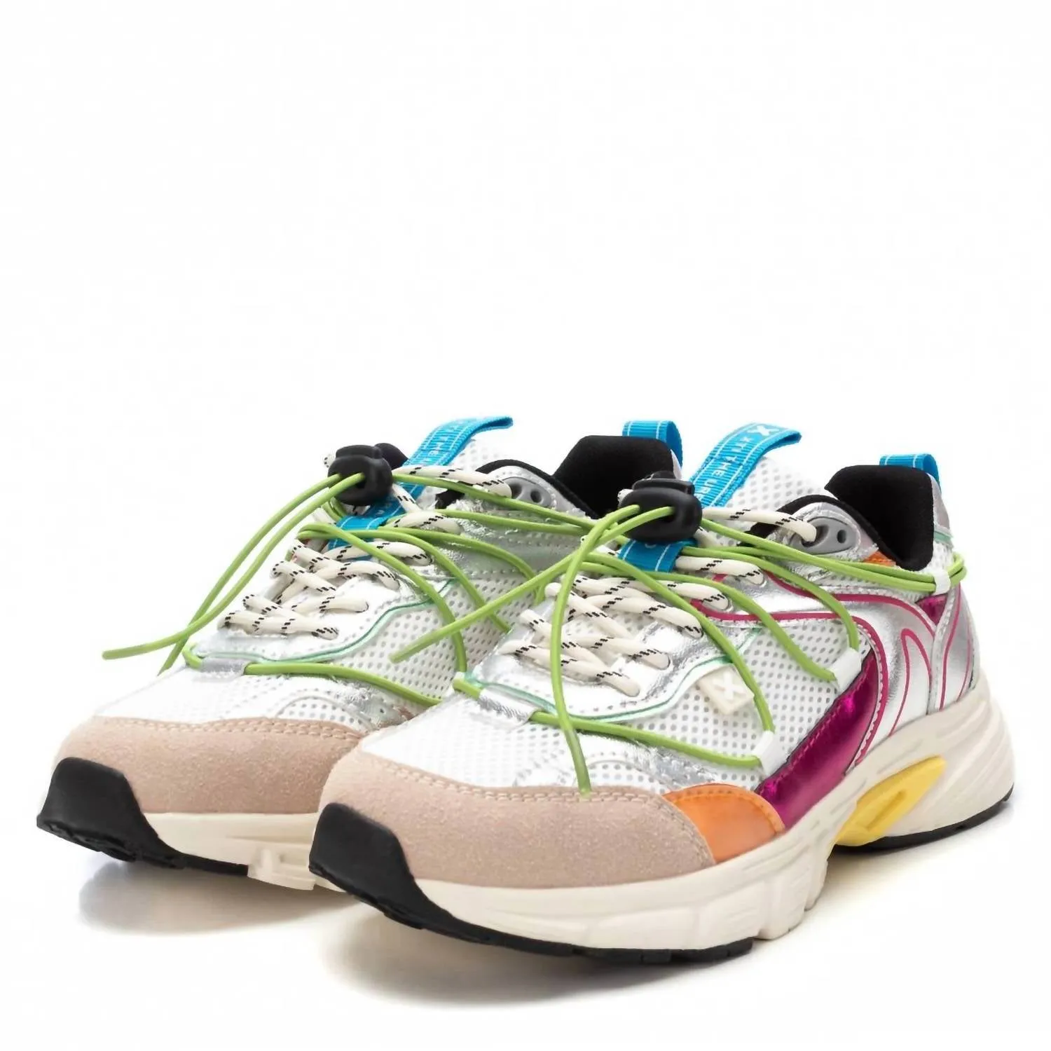 Women's Fashion Sneakers In Silver
