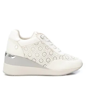 Women's Fashion Wedge Sneakers In White