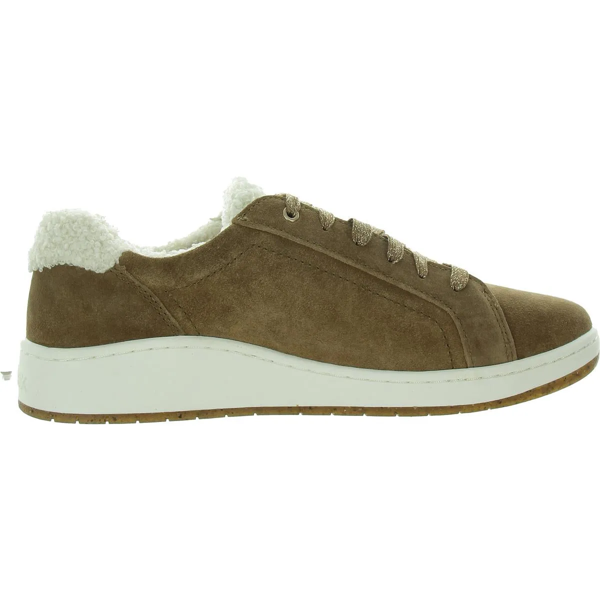 Womens Faux Fur Lined Manmade Casual And Fashion Sneakers