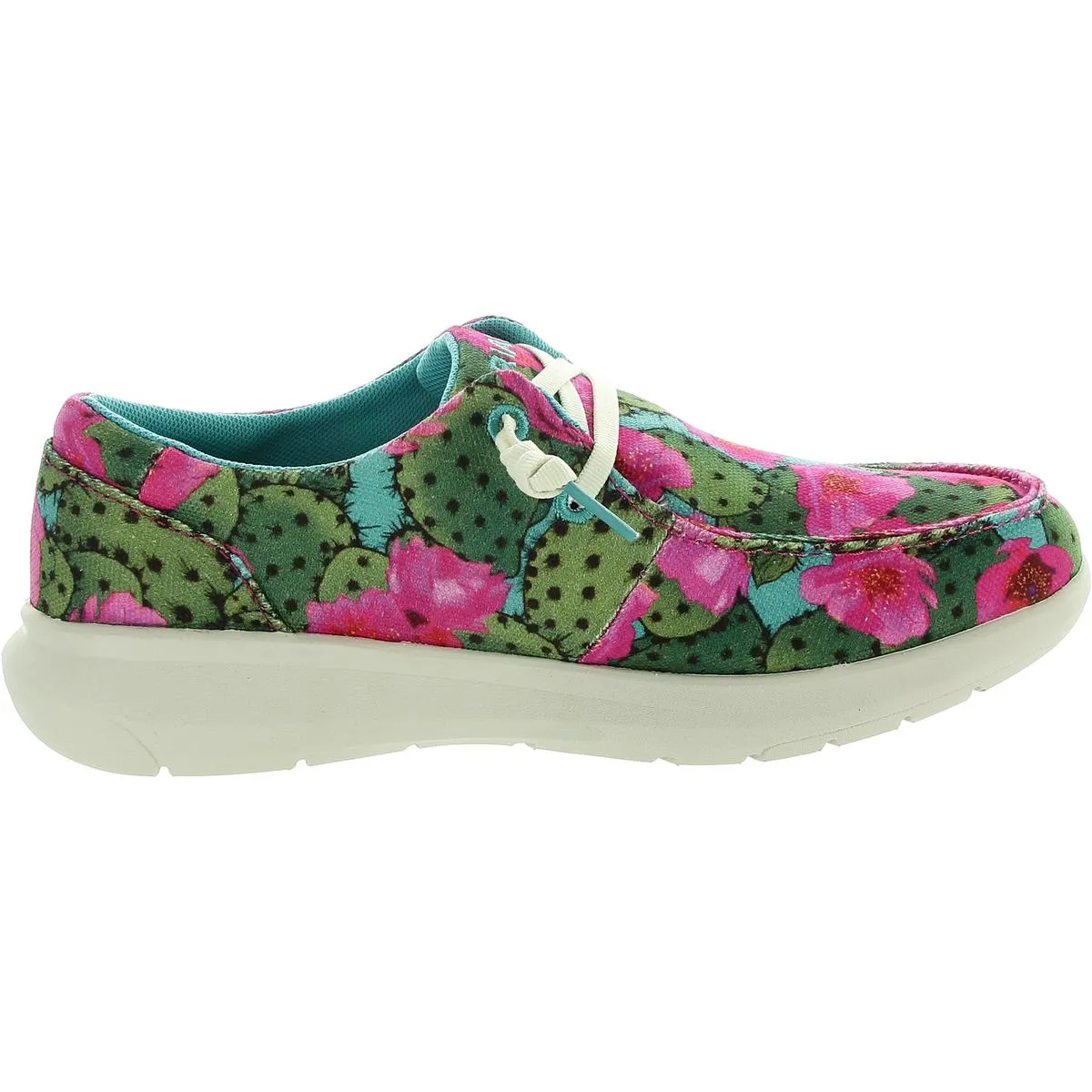 Womens Floral Print Canvas Casual And Fashion Sneakers