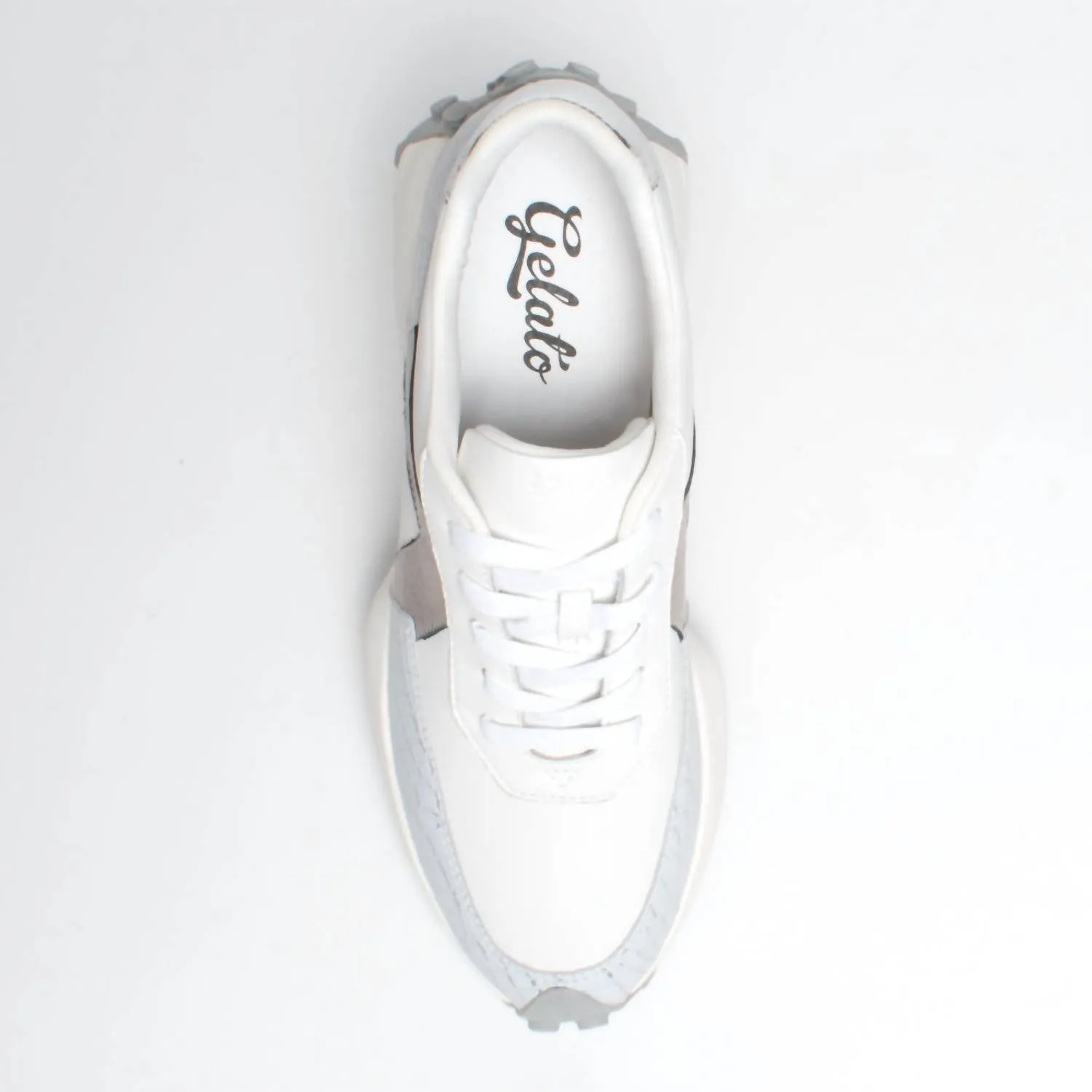 Women's Freelance Sneaker In White Croc