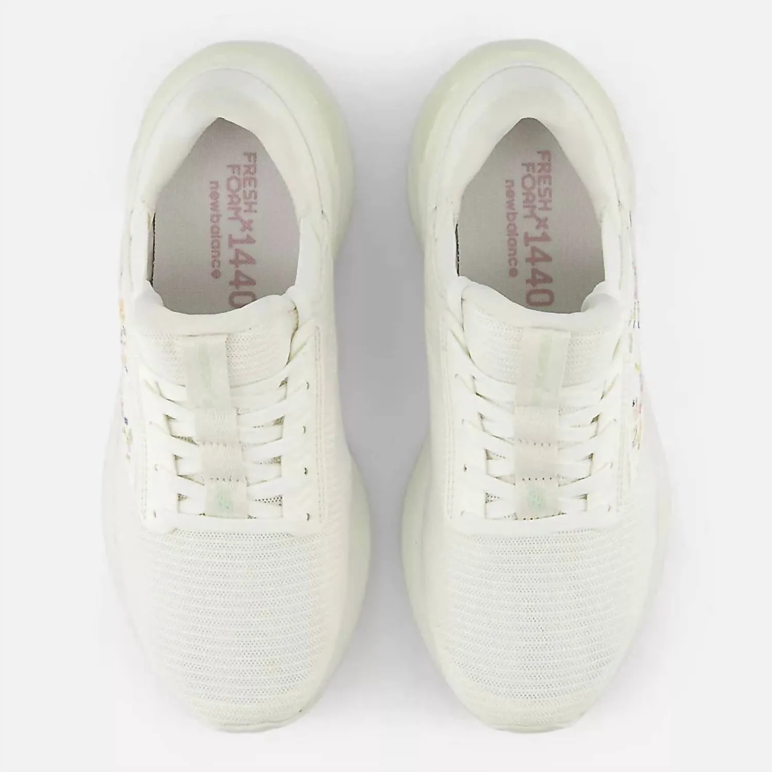 Women's Fresh Foam X 1440 V1 Running Sneakers In Sea Salt With Clay Ash