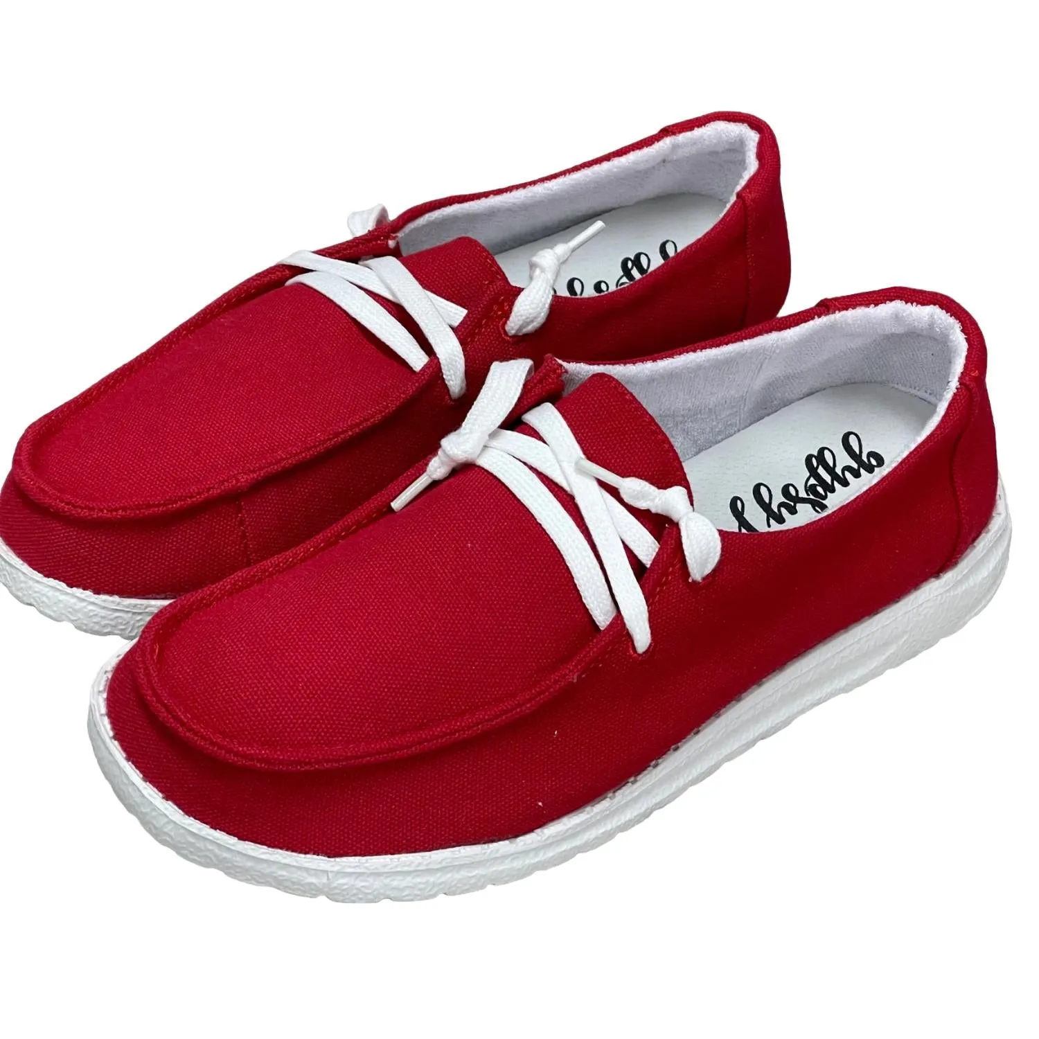 Women's Game Day Sneakers In Red