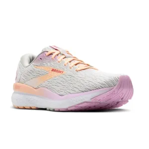 Women's Ghost 16 Running Shoes In White/grey/orchid