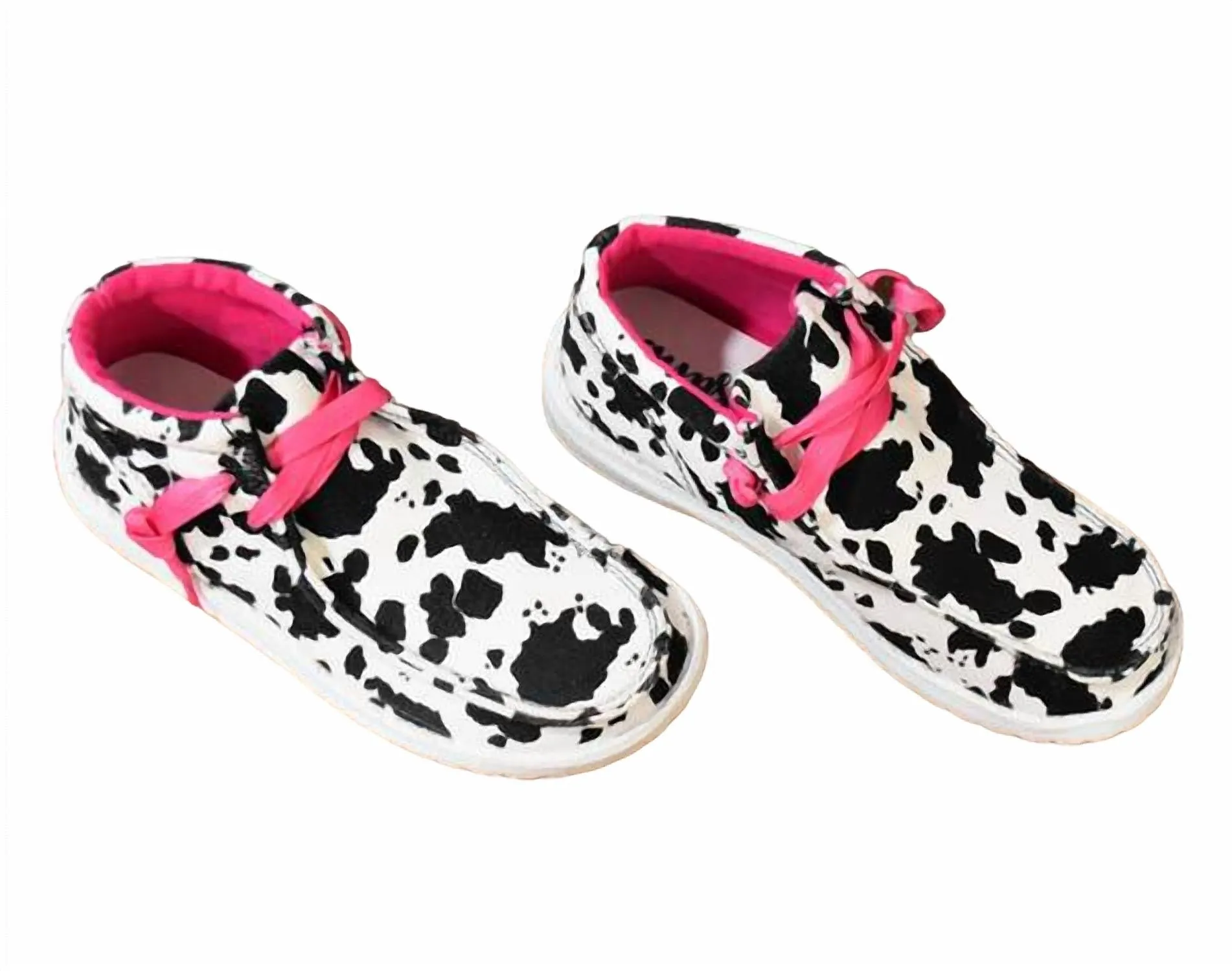 Women's Gypsy Jazz Slinky Fashion Sneakers In White & Black