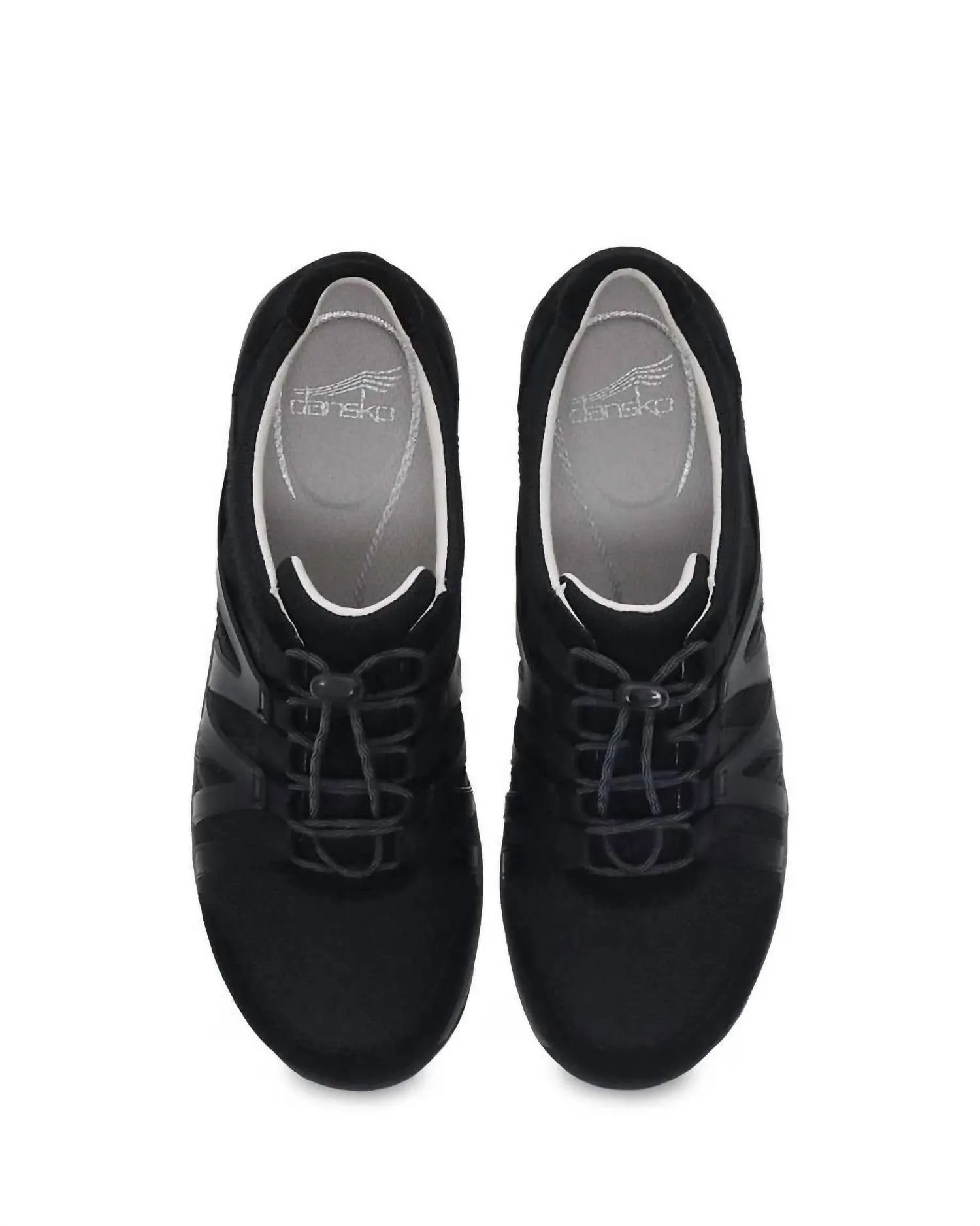 Women's Henriette Athletic Sneakers Medium In Black Black Suede