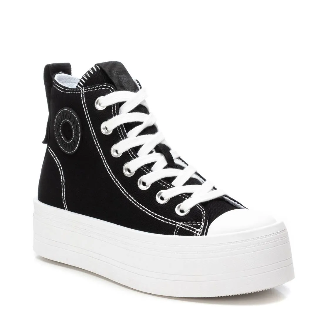 Women's High Top Canvas Sneakers Refresh By Xti