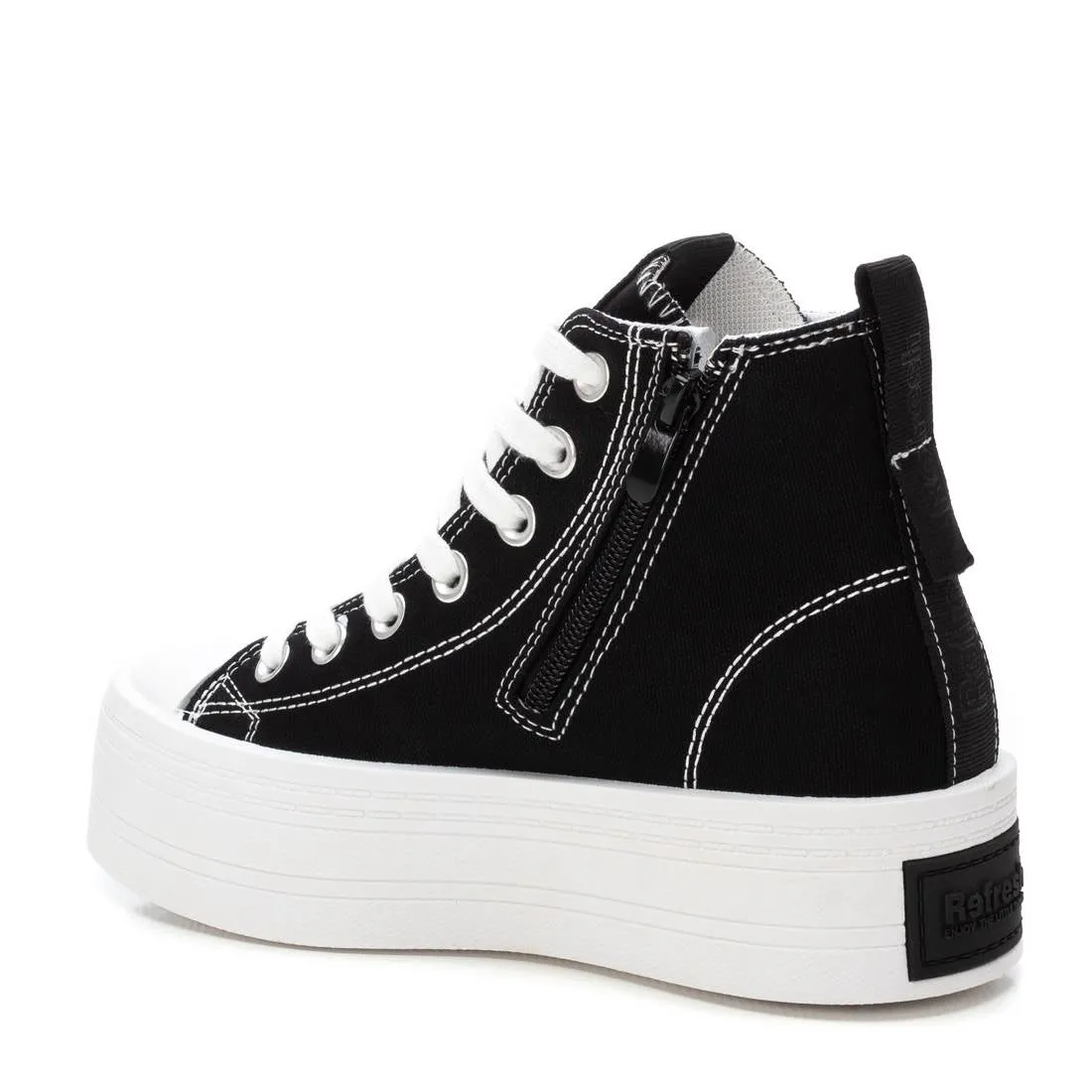 Women's High Top Canvas Sneakers Refresh By Xti