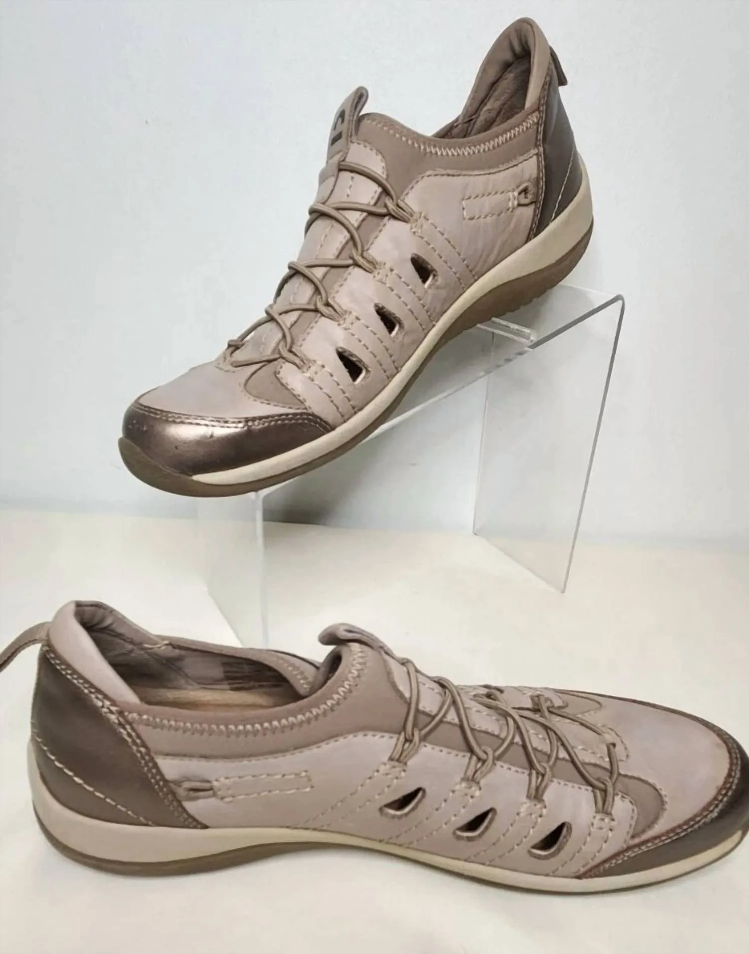 Women's Kara Goodall Sneakers In Khaki/grey