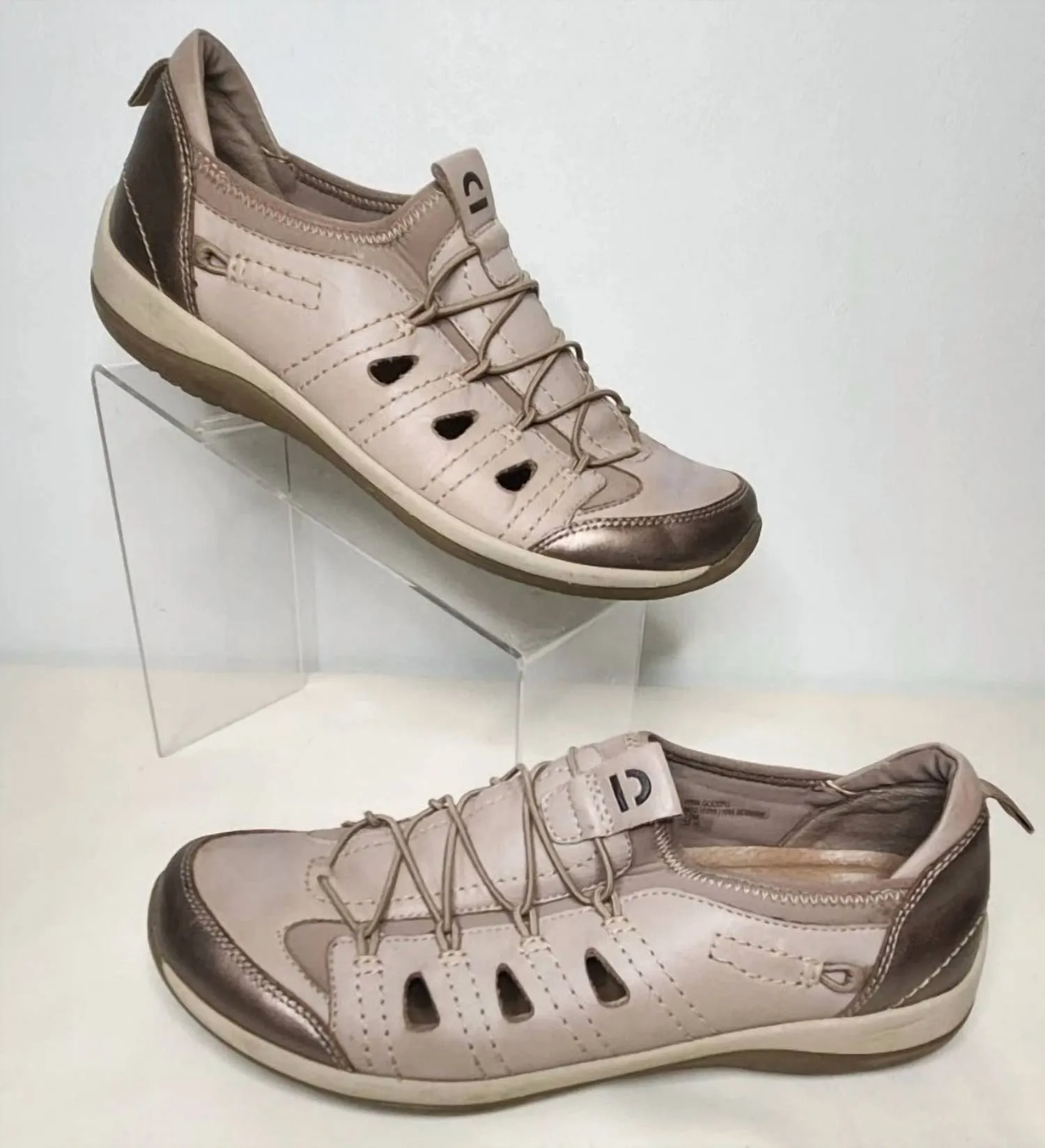 Women's Kara Goodall Sneakers In Khaki/grey