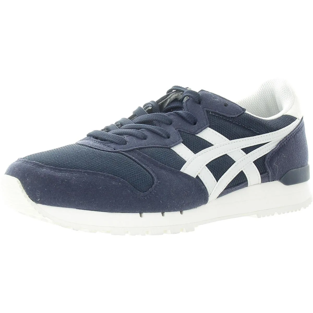 Womens Lace-Up Faux Suede Casual And Fashion Sneakers