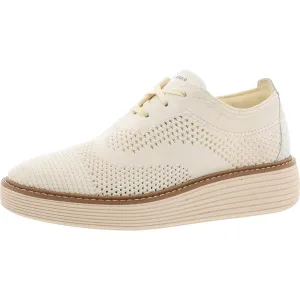 Womens Lace-Up Knit Casual And Fashion Sneakers