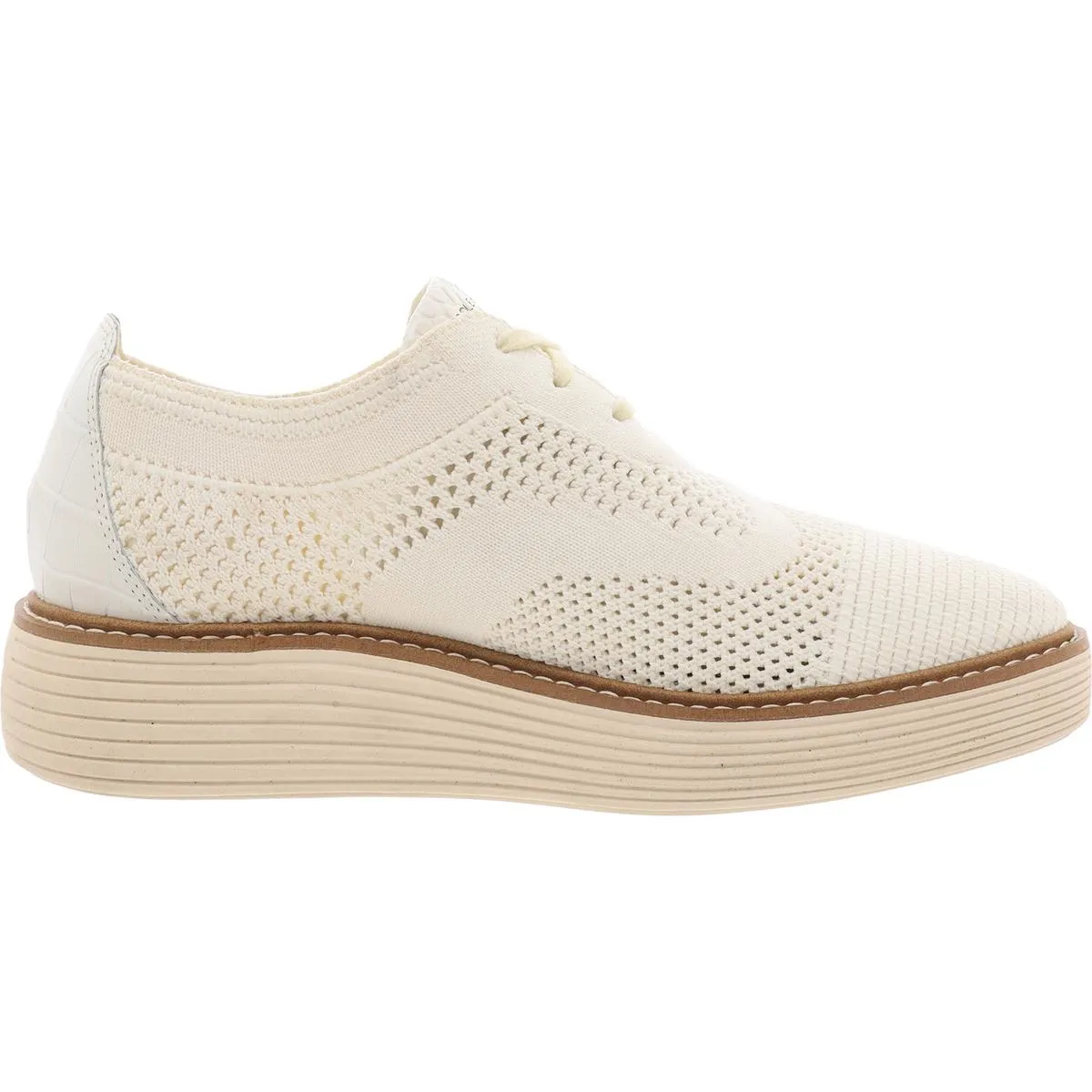 Womens Lace-Up Knit Casual And Fashion Sneakers